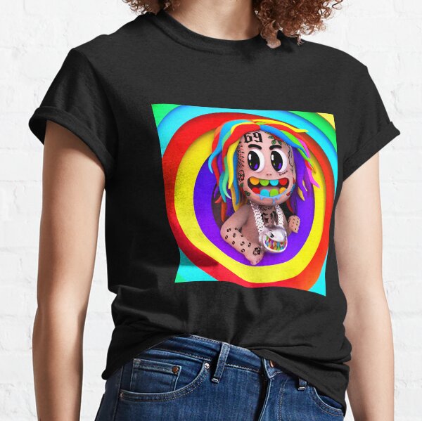 6ix9ine TattleTales Album Merch T-shirt classique