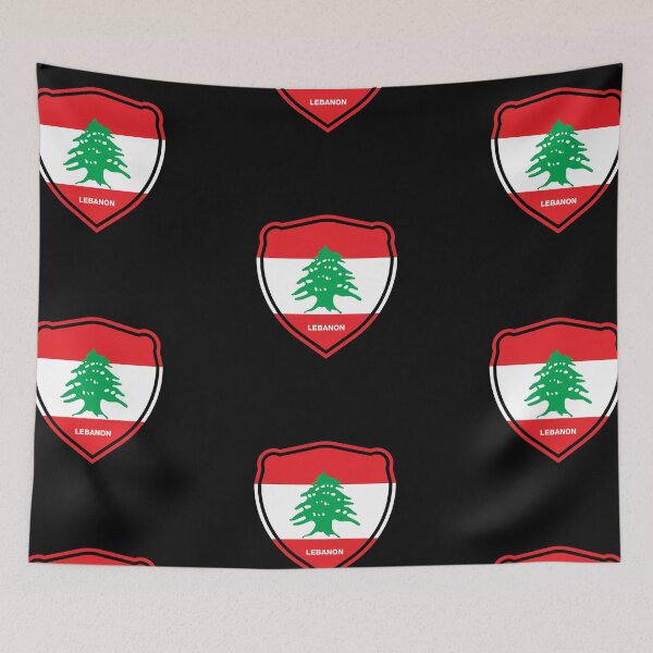 Item preview, Lebanon Beirut Lebanese Lebanese Lebanese LBN Origin Flag Flag Party Crew Gift Idea designed and sold by Mark Sukra.