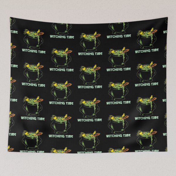 Item preview, Witching Time | Halloween Holiday | Scary Cauldron Cooking Design designed and sold by Ainbowz-Artwork.