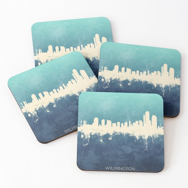 Item preview, Wilmington Delaware Skyline designed and sold by ArtPrints.