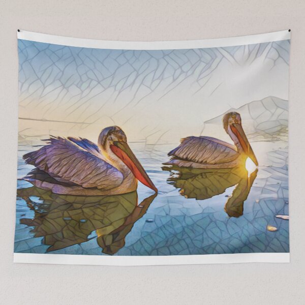 Item preview, Shattered Pelicans designed and sold by Heathermarie321.