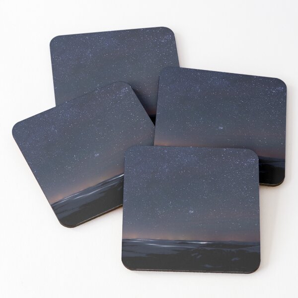 Item preview, Night starry sky, horizon in the mountains,Milky way photo designed and sold by RoManSmArt.