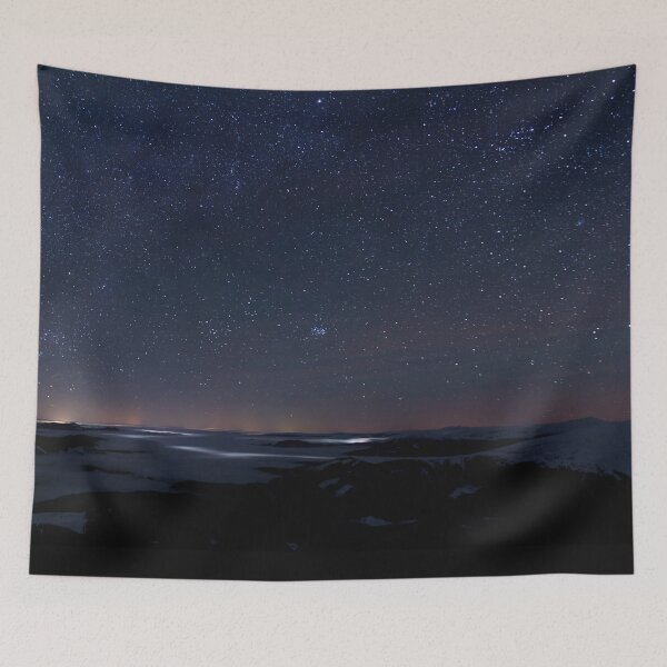 Item preview, Night starry sky, horizon in the mountains,Milky way photo designed and sold by RoManSmArt.