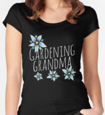 Gardening Grandma Women's Fitted Scoop T-Shirt