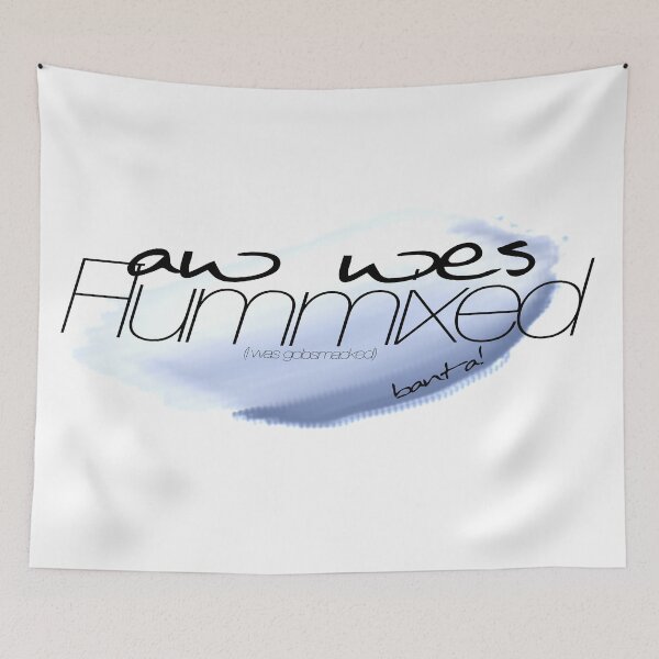 Item preview, Aw Wes Flummixed - big blue designed and sold by Banta.