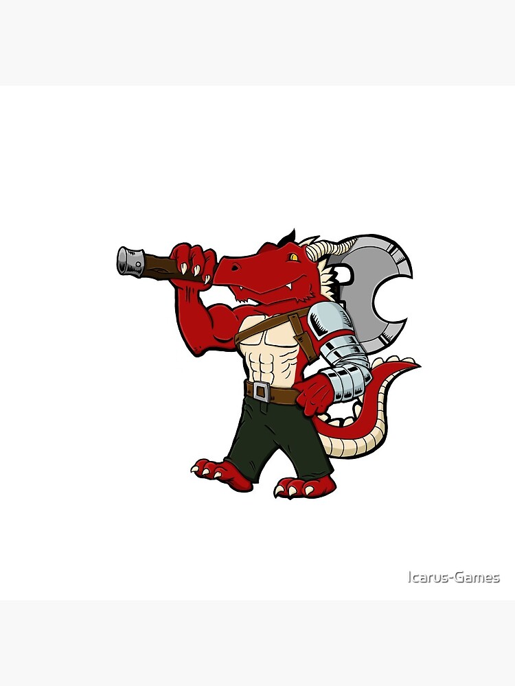 Badaar the Dragonborn by Icarus-Games