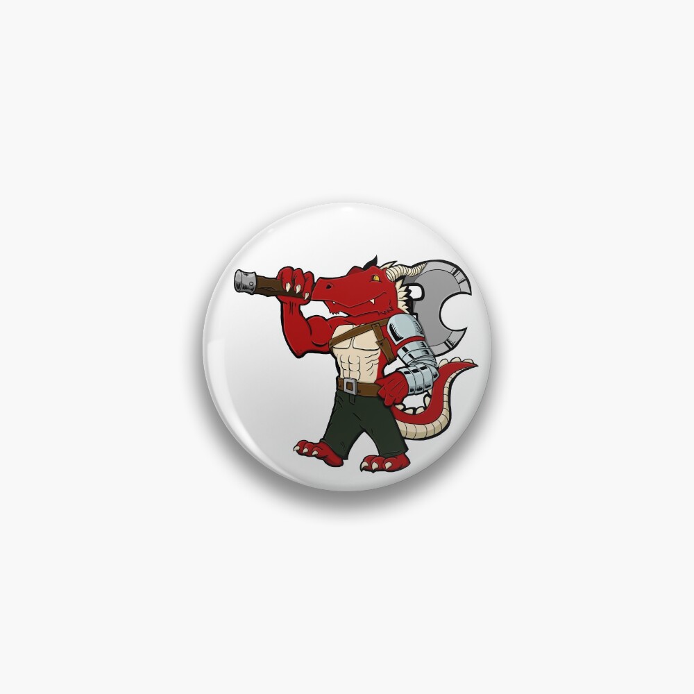 Badaar the Dragonborn Pin