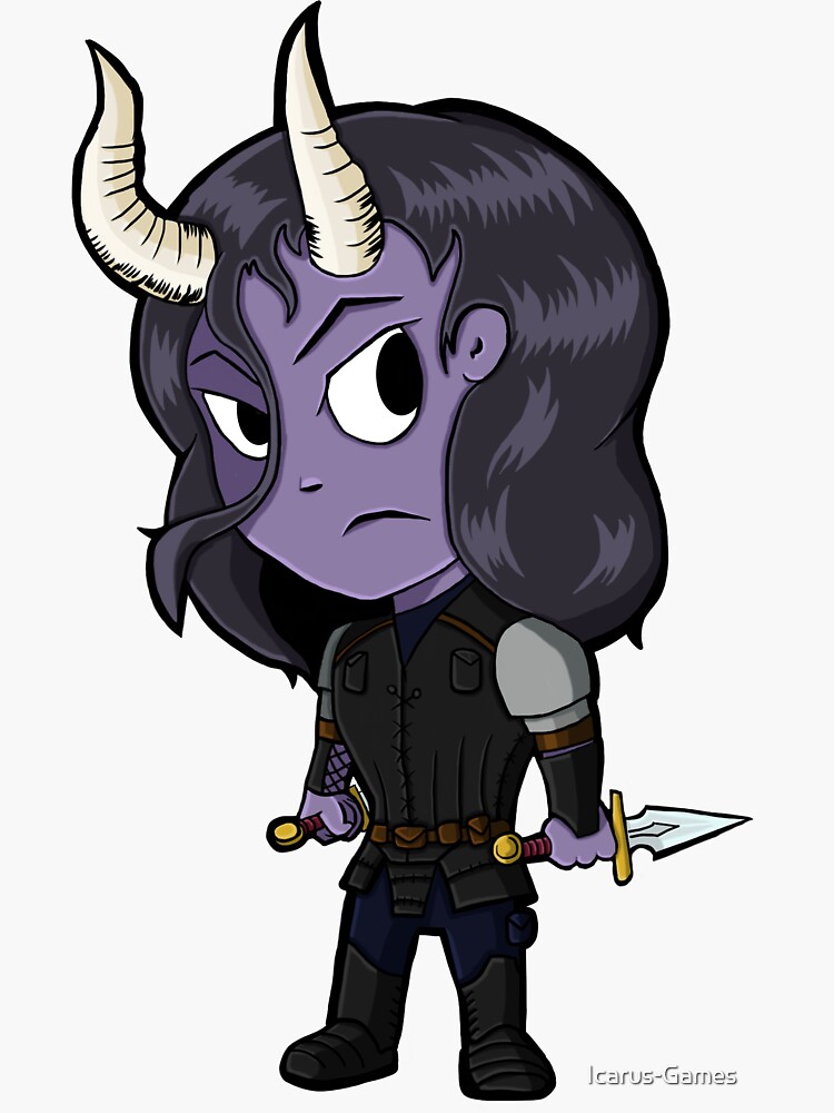 Lyla the Tiefling by Icarus-Games