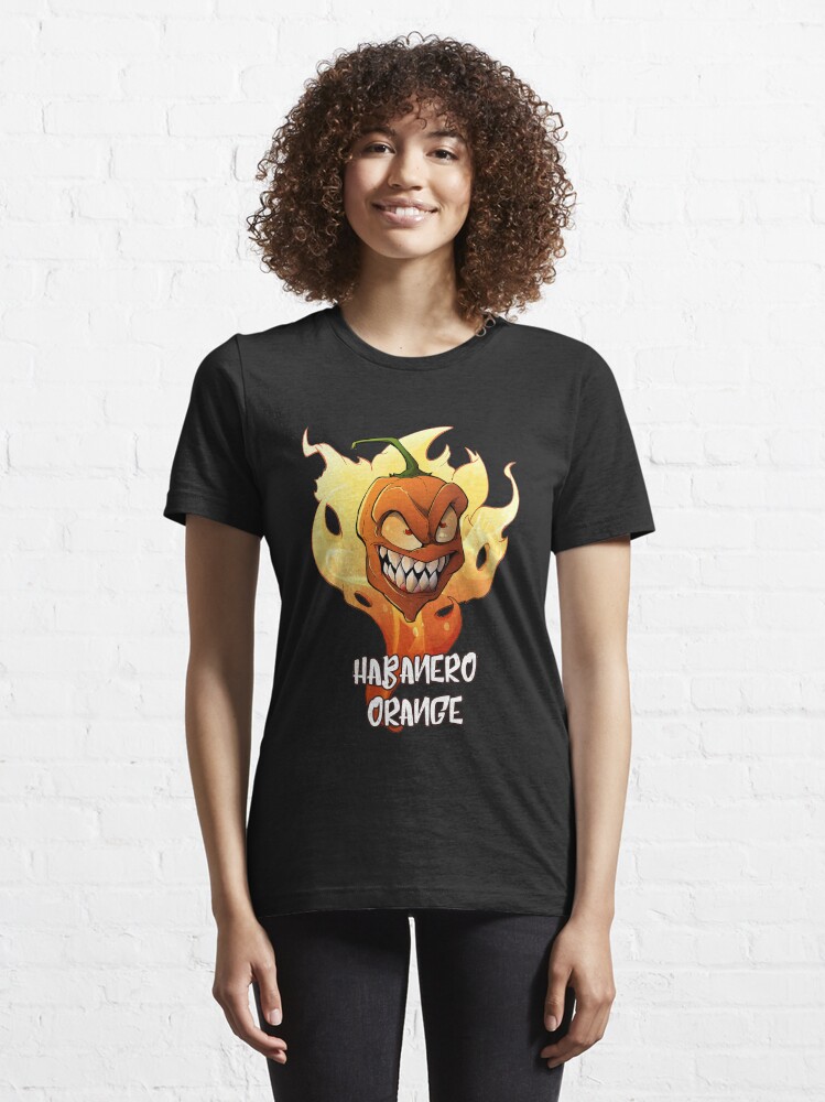 Habanero Pepper Essential T Shirt for Sale by hotpepperstees Redbubble