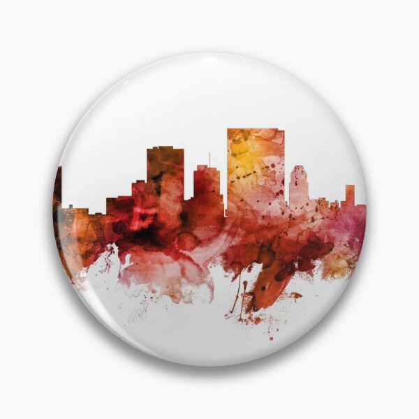Item preview, El Paso Texas Skyline designed and sold by ArtPrints.