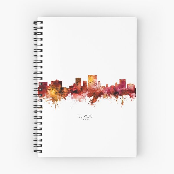 Item preview, El Paso Texas Skyline designed and sold by ArtPrints.
