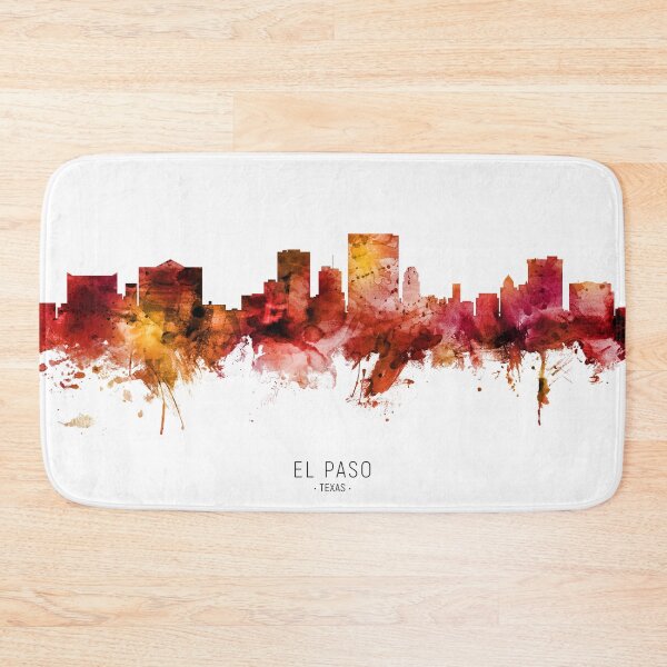 Item preview, El Paso Texas Skyline designed and sold by ArtPrints.