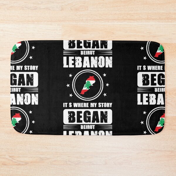 Item preview, Lebanon Beirut Lebanese Lebanese Lebanese LBN Origin Flag Flag Party Crew Gift Idea designed and sold by Mark Sukra.