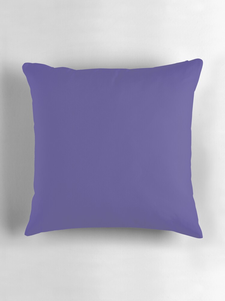 Thumbnail 3 of 4, Pillow, SOLID PLAIN DARK SLATE BLUE - PURPLE HUE - 100 SHADES OF BLUE ON OZCUSHIONS designed and sold by ozcushions.