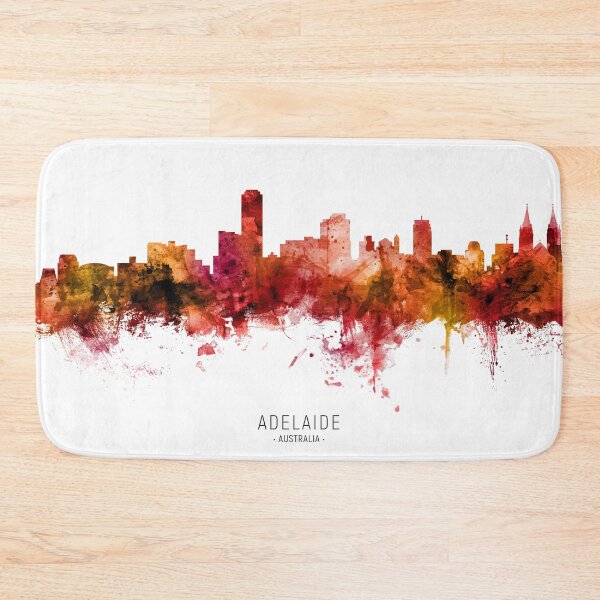 Item preview, Adelaide Australia Skyline designed and sold by ArtPrints.