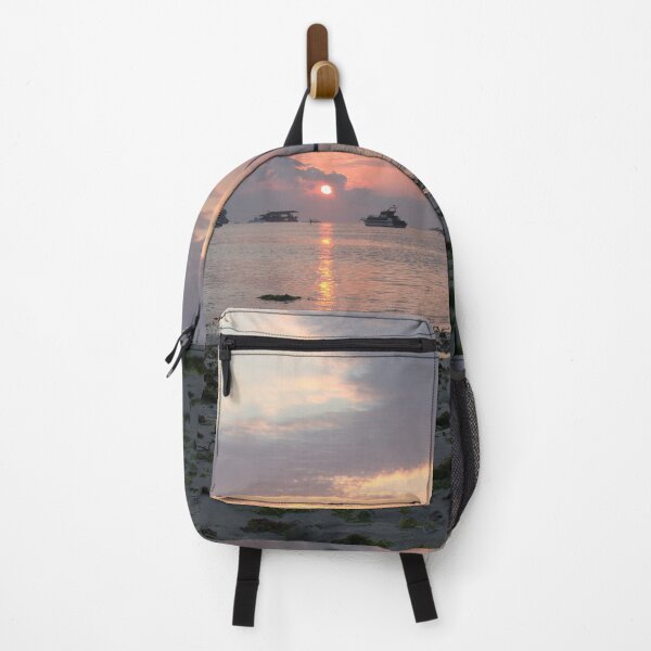Item preview, Beautiful, magnificent Bali - Sunset on the sea with pink hues designed and sold by TeeZoneZtore.