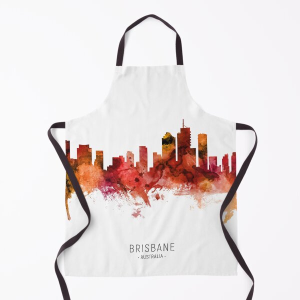 Item preview, Brisbane Australia Skyline designed and sold by ArtPrints.