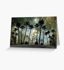 Paradise Galaxy Dream Greeting Card