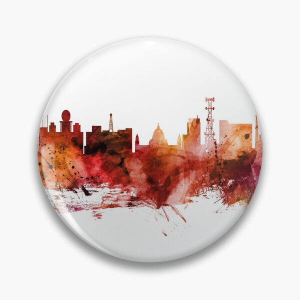Item preview, Kolkata (Calcutta) India Skyline designed and sold by ArtPrints.