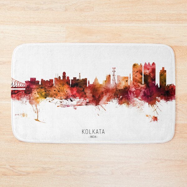 Item preview, Kolkata (Calcutta) India Skyline designed and sold by ArtPrints.
