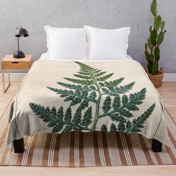 Item preview, Antique plant illustration - Calaguala fern (Polypodium leucotomos) designed and sold by Gardenlibrary.