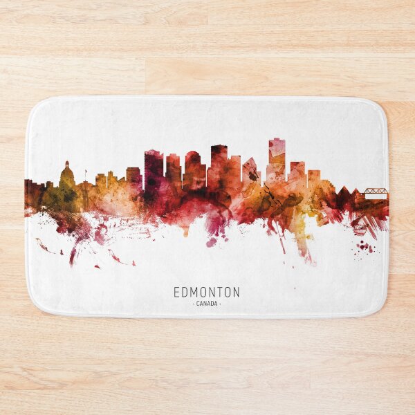 Item preview, Edmonton Canada Skyline designed and sold by ArtPrints.
