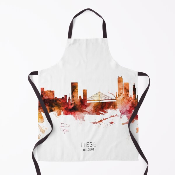 Item preview, Liege Belgium Skyline designed and sold by ArtPrints.