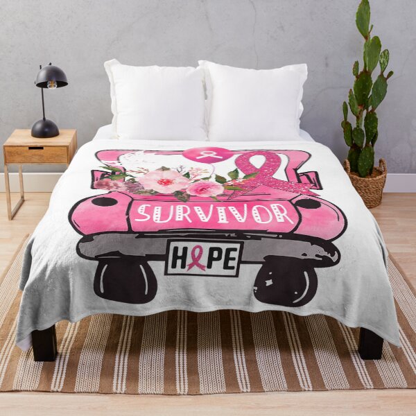 Item preview, Pink Ribbon Truck Hope Awareness Breast Cancer Survivor designed and sold by LezaZechel.