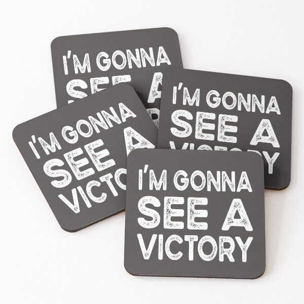 Item preview, I'm Gonna See A Victory designed and sold by AscendMerch.