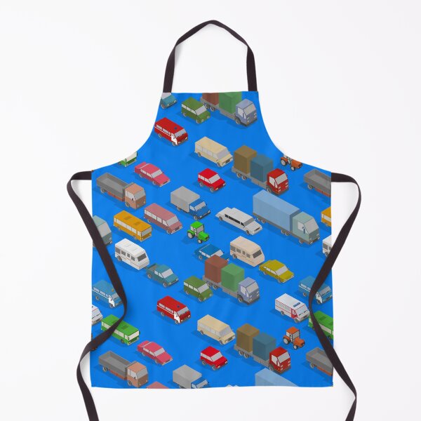 Item preview, Traffic Jam.Cars on a blue background. designed and sold by lantica.