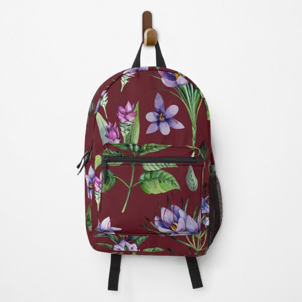 Item preview, Burgundy Botanic Design. Watercolor Herbs designed and sold by ramonag1.