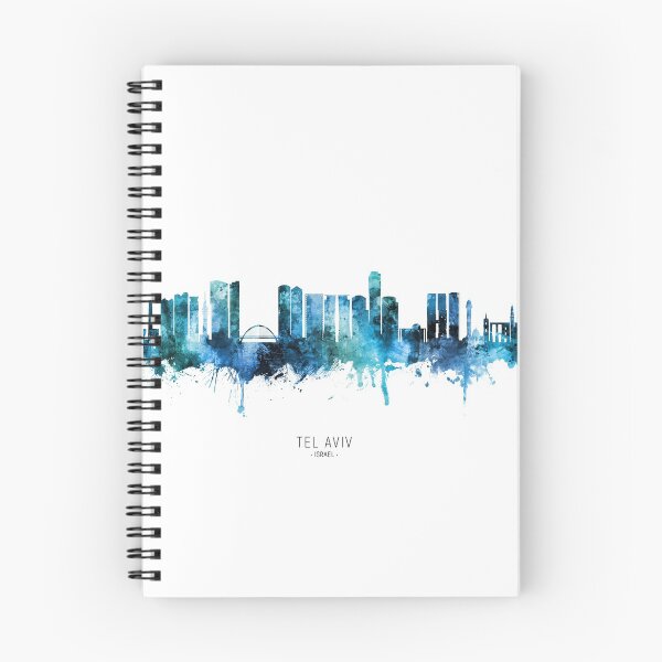 Item preview, Tel Aviv Israel Skyline designed and sold by ArtPrints.