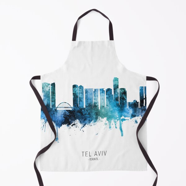Item preview, Tel Aviv Israel Skyline designed and sold by ArtPrints.