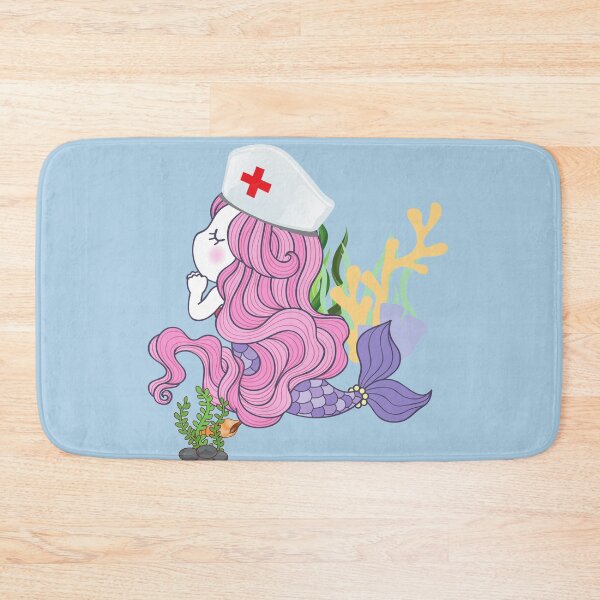 Item preview, This Cute Mermaid Nurse Design designed and sold by Breechcloth.