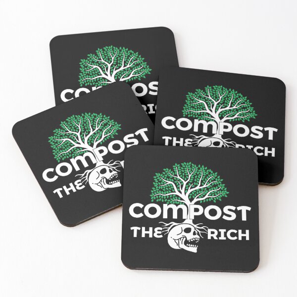 Item preview, Compost the Rich, #1 (dark shirts) designed and sold by GretaMonster.