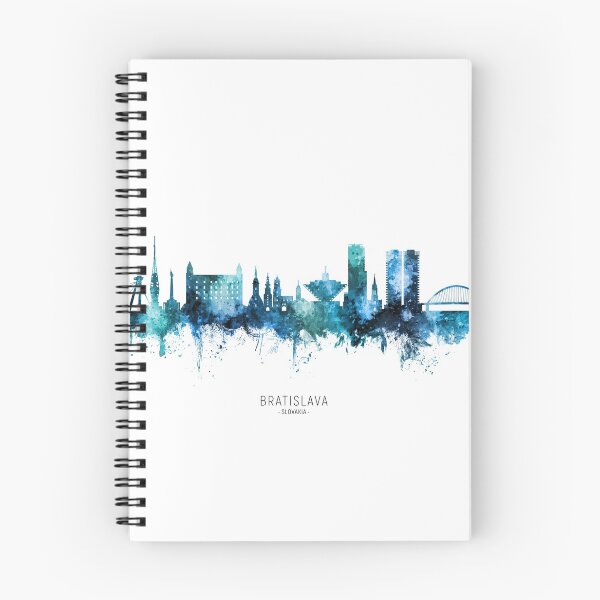 Item preview, Bratislava Slovakia Skyline designed and sold by ArtPrints.