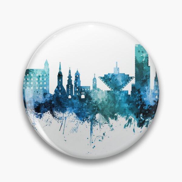 Item preview, Bratislava Slovakia Skyline designed and sold by ArtPrints.