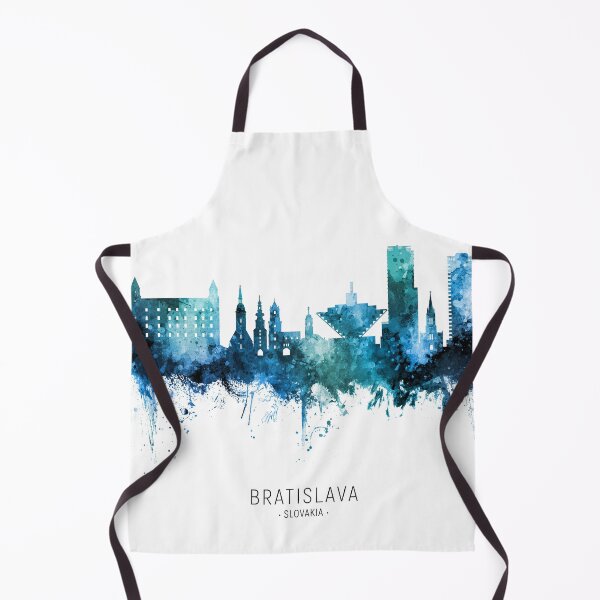 Item preview, Bratislava Slovakia Skyline designed and sold by ArtPrints.