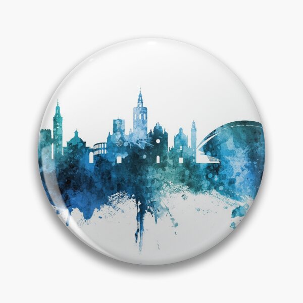 Artikelvorschau, Valencia Spain Skyline entworfen und verkauft von ArtPrints.