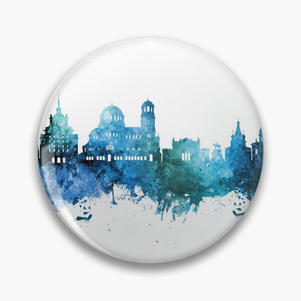 Item preview, Sofia Bulgaria Skyline designed and sold by ArtPrints.
