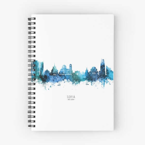 Item preview, Sofia Bulgaria Skyline designed and sold by ArtPrints.