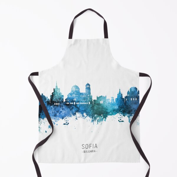 Item preview, Sofia Bulgaria Skyline designed and sold by ArtPrints.