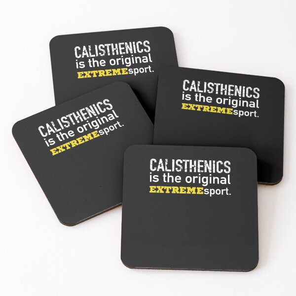 Item preview, calisthenics retro vintage saying designed and sold by pirminio.