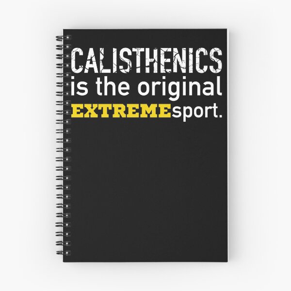 Item preview, calisthenics retro vintage saying designed and sold by pirminio.