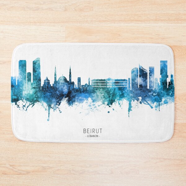 Item preview, Beirut Lebanon Skyline designed and sold by ArtPrints.