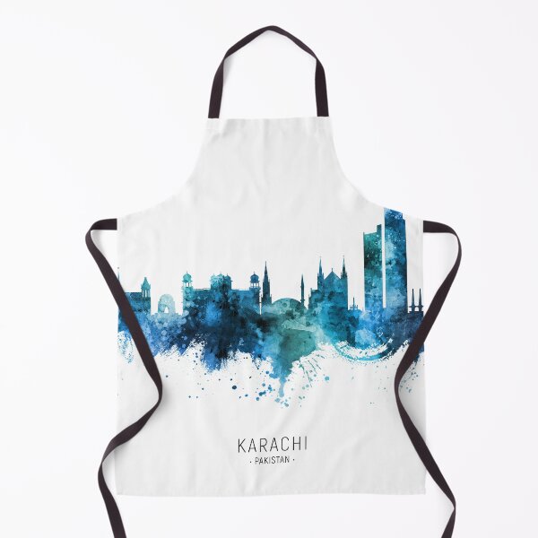 Item preview, Karachi Pakistan Skyline designed and sold by ArtPrints.