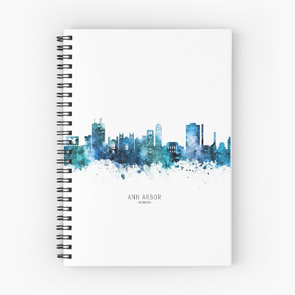 Item preview, Ann Arbor Michigan Skyline designed and sold by ArtPrints.