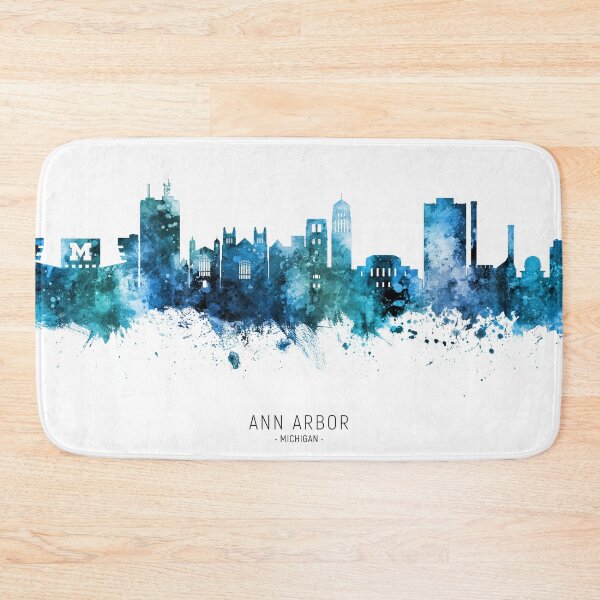 Item preview, Ann Arbor Michigan Skyline designed and sold by ArtPrints.