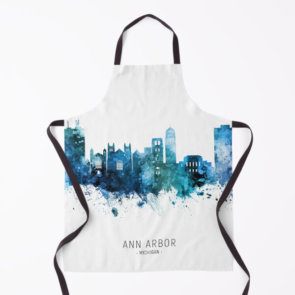Item preview, Ann Arbor Michigan Skyline designed and sold by ArtPrints.