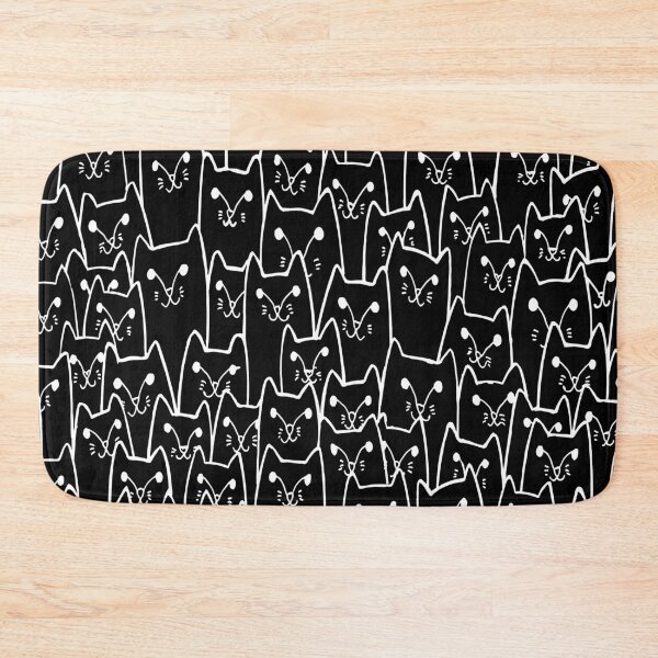 Item preview, Black Cat Pattern designed and sold by MclaughlinGifts.